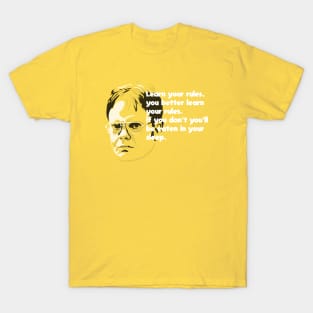 Dwight's Rules T-Shirt